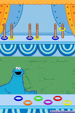Sesame Street: Cookie's Counting Carnival screenshot 3 for Nintendo DS